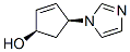 2-Cyclopenten-1-ol,4-(1H-imidazol-1-yl)-,cis-(9CI) CAS#: 188637-56-1