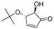 2-Cyclopenten-1-one,4-(1,1-dimethylethoxy)-5-hydroxy-,(4S,5R)-(9CI) CAS#: 676477-69-3