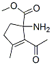 2-Cyclopentene-1-carboxylicacid,2-acetyl-1-amino-3-methyl-,methylester, CAS#: 669060-26-8