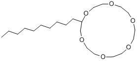 2-DECYL-1,4,7,10,13,16-HEXAOXACYCLO-OCTADECANE CAS#: 60742-60-1
