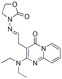 2-Diethylamino-3-[2-[(2-oxooxazolidin-3-yl)imino]ethyl]-4H-pyrido[1,2-a]pyrimidin-4-one CAS#: 63731-89-5