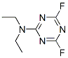 2-(Diethylamino)-4,6-difluoro-1,3,5-triazine CAS#: 708-98-5