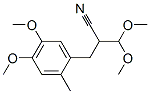 2-Dimethoxymethyl-3-(4,5-dimethoxy-2-methylphenyl)propanenitrile CAS#: 7520-76-5