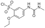 2-ETHOXY-5-(3-METHYL-UREIDO)-BENZENESULFONYL CHLORIDE CAS#: 680618-13-7