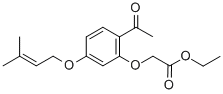 2'-Ethoxycarbonylmethoxy-4'-(3-methyl-2-butenyloxy) acetophenone CAS#: 64506-46-3