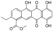 2-Ethyl-6,11-dihydro-5,7,10-trihydroxy-6,11-dioxo-1-naphthacenecarboxylic acid methyl ester CAS#: 749-18-8