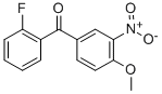 (2-FLUOROPHENYL)(4-METHOXY-3-NITROPHENYL)METHANONE, 95 CAS#: 66938-39-4