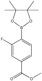 2-Fluoro-4-(methoxycarbonyl)phenylboronic acid,pinacol ester CAS#: 603122-79-8