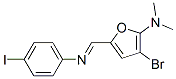 2-Furanamine,  3-bromo-5-[[(4-iodophenyl)imino]methyl]-N,N-dimethyl- CAS#: 625400-44-4