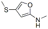 2-Furanamine,  N-methyl-4-(methylthio)- CAS#: 639465-56-8