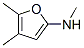 2-Furanamine, N,4,5-trimethyl- CAS#: 639465-51-3
