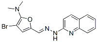 2-Furancarboxaldehyde, 4-bromo-5-(dimethylamino)-, 2-quinolinylhydrazone (9CI) CAS#: 625381-43-3