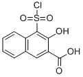 2-HYDROXY-3-CARBOXY-NAPHTALENE-1-SULFONYLCHLORIDE CAS#: 63460-69-5