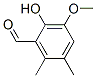 2-Hydroxy-3-methoxy-5,6-dimethylbenzaldehyde CAS#: 7732-10-7