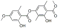 2-Hydroxy-4-[(2-hydroxy-4-methoxy-6-methylbenzoyl)oxy]-3,6-dimethylbenzoic acid methyl ester CAS#: 61631-65-0