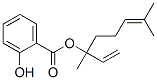 2-Hydroxybenzoic acid 1-ethenyl-1,5-dimethyl-4-hexenyl ester CAS#: 7149-28-2