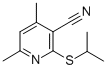 2-(ISOPROPYLSULFANYL)-4,6-DIMETHYLNICOTINONITRILE CAS#: 690632-78-1