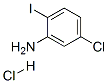 2-Iodo-5-chloroaniline hydrochloride CAS#: 6781-33-5