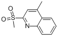2-METHANESULFONYL-4-METHYL-QUINOLINE CAS#: 64495-40-5