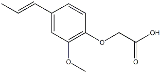 (2-METHOXY-4-PROPENYL-PHENOXY)-ACETIC ACID CAS#: 7510-46-5