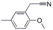 (2-METHOXY-5-METHYLPHENYL)ACETONITRILE CAS#: 7048-42-2