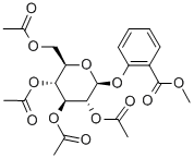 (2'-METHOXYCARBONYL)PHENYL-2-,3,4,6-TETRA-O-ACETYL-BETA-D-GLUCOPYRANOSE CAS#: 7791-66-4