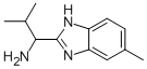 2-METHYL-1-(5-METHYL-1H-BENZIMIDAZOL-2-YL)PROPAN-1-AMINE CAS#: 7031-53-0