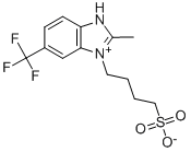 2-METHYL-3-SULFOBUTYL-5-TRIFLUOROMETHYL-BENZIMIDAZOLIUM INNER SALT CAS#: 63815-69-0