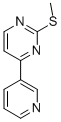 2-METHYLTHIO-4-PYRIDIN-3-YL-PYRIMIDINE CAS#: 637354-24-6