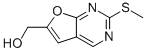 2-(METHYLTHIO)-FURO[2,3-D]PYRIMIDINE-6-METHANOL CAS#: 649558-78-1