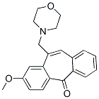 2-Methoxy-11-morpholinomethyl-5H-dibenzo[a,d]cyclohepten-5-one CAS#: 69352-74-5