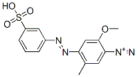 2-Methoxy-5-methyl-4-[(3-sulfophenyl)azo]benzenediazonium CAS#: 61290-30-0