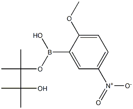 2-Methoxy-5-nitrophenylboronic acid pinacol ester CAS#: 677746-34-8