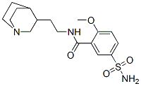 2-Methoxy-N-[2-(3-quinuclidinyl)ethyl]-5-sulfamoylbenzamide CAS#: 62190-14-1
