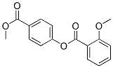 2-Methoxybenzoic acid 4-(methoxycarbonyl)phenyl ester CAS#: 65220-51-1