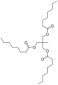 2-Methyl-2-[(octanoyloxy)methyl]-1,3-propanediol dioctanoate CAS#: 67874-06-0