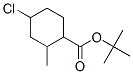 2-Methyl-4-chlorocyclohexanecarboxylic acid tert-butyl ester CAS#: 7771-58-6