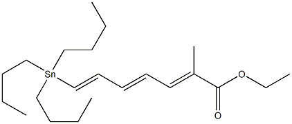 2-Methyl-7-(tributylstannyl)-2,4,6-heptatrienoic acid ethyl ester CAS#: 625823-98-5