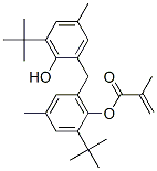 2-Methylacrylic acid 2-tert-butyl-6-[(3-tert-butyl-2-hydroxy-5-methylphenyl)methyl]-4-methylphenyl ester CAS#: 61167-60-0