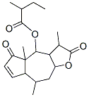 2-Methylbutyric acid [2,3,3a,4,4a,5,7a,8,9,9a-decahydro-3,4a,8-trimethyl-2,5-dioxoazuleno[6,5-b]furan-4-yl] ester CAS#: 63569-08-4
