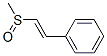 [2-(Methylsulfinyl)ethenyl]benzene CAS#: 7715-00-6