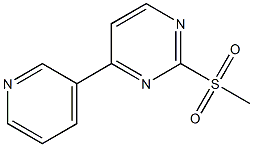 2-(Methylsulfonyl)-4-(pyridin-3-yl) pyriMidine CAS#: 637354-25-7