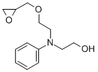 2-[N-[2-[(2,3-Epoxypropan-1-yl)oxy]ethyl]anilino]ethanol CAS#: 63041-07-6