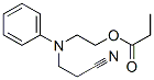 2-[N-(2-cyanoethyl)anilino]ethyl propionate CAS#: 68444-10-0