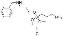 (2-N-BENZYLAMINOETHYL)-3-AMINOPROPYLTRIMETHOXYSILANE, hydrochloride, 50% in methanol CAS#: 623938-90-9
