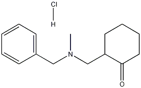 2-[(N-Benzyl-N-methyl)aminomethyl]cyclohexanone, Hydrochloride CAS#: 6333-27-3