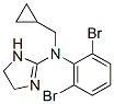 2-(N-(Cyclopropylmethyl)-N-(2,6-dibromophenyl)amino)-2-imidazoline CAS#: 66542-09-4