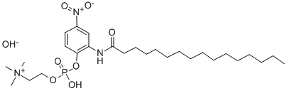 2-N-HEXADECANOYLAMINO-4-NITROPHENYLPHOSPHORYLCHOLINE CAS#: 60438-73-5