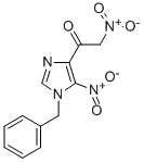 2-NITRO-1-[5-NITRO-1-(PHENYLMETHYL)-1H-IMIDAZOL-4-YL] ETHANONE CAS#: 69195-97-7