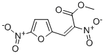 2-Nitro-3-(5-nitro-2-furanyl)-2-propenoic acid methyl ester CAS#: 68162-37-8